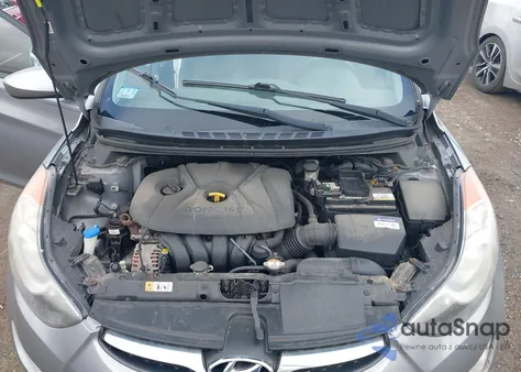 2012 Hyundai Elantra Gls (Ulsan Plant) from USA, damaged, VIN KMHDH4AEXCU422121